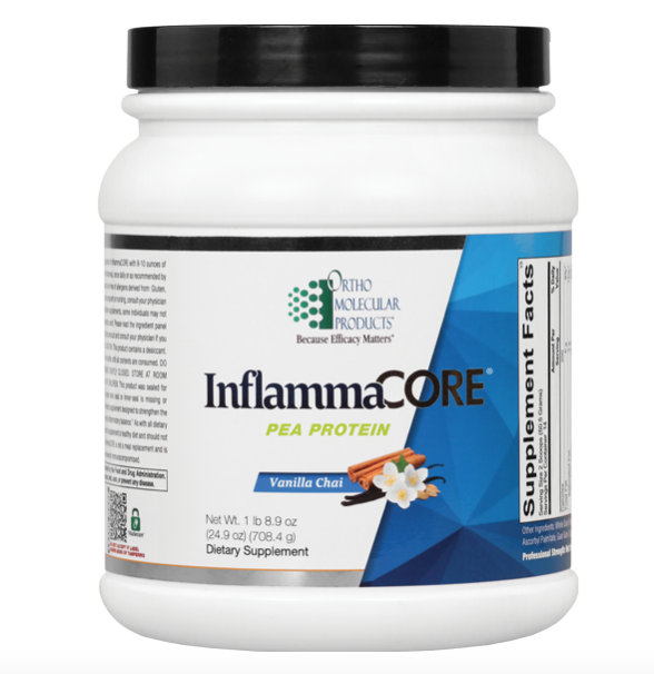 InflammaCORE Vanilla Chai with Pea Protein by Ortho Molecular