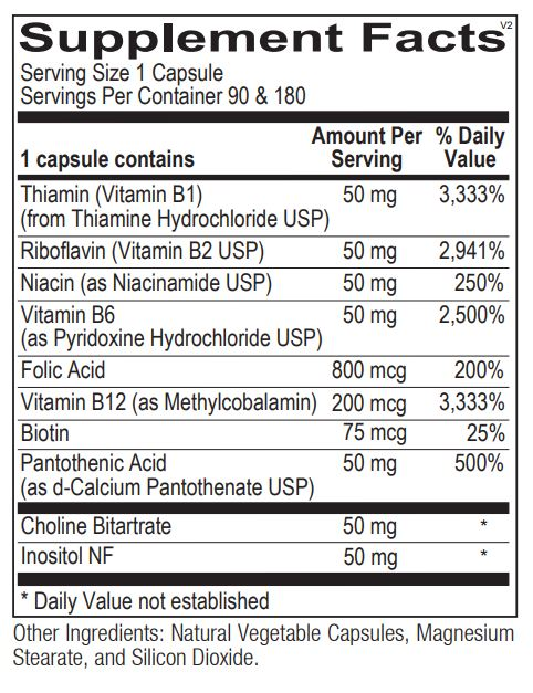 Ortho B Complex (90 ct) by Ortho Molecular