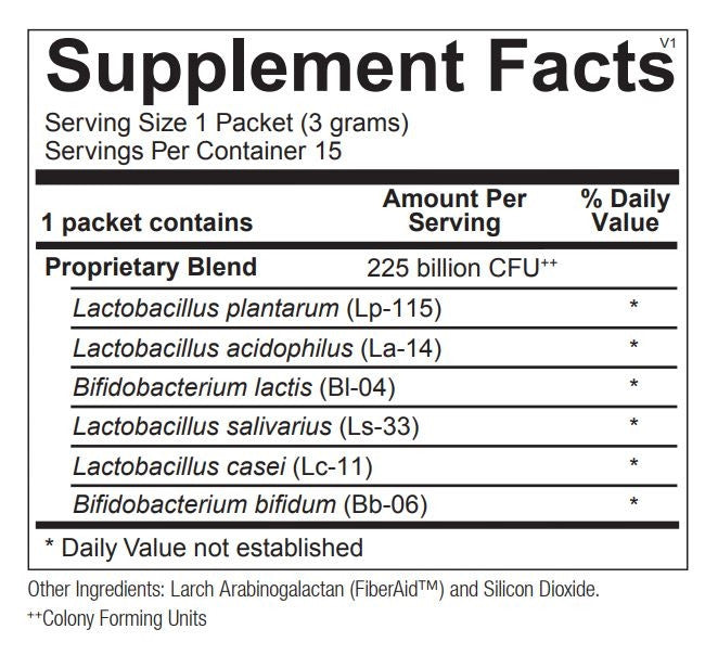 Probiotic 225 by Ortho Molecular