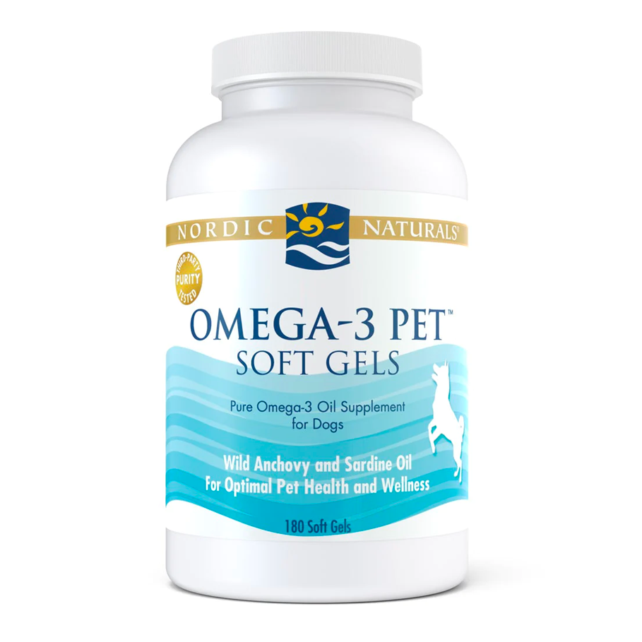 Omega-3 Pet 180 Soft Gels by Nordic Naturals