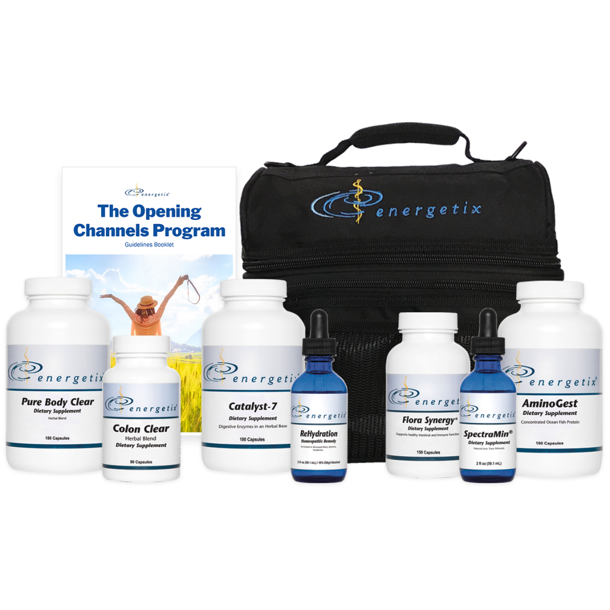 The Opening Channels Pack is a unique combination of homeopathics, botanicals, and nutritional supplements which help maintain the normal, open state of elimination pathways, including the colon, liver, spleen, and kidneys.†*