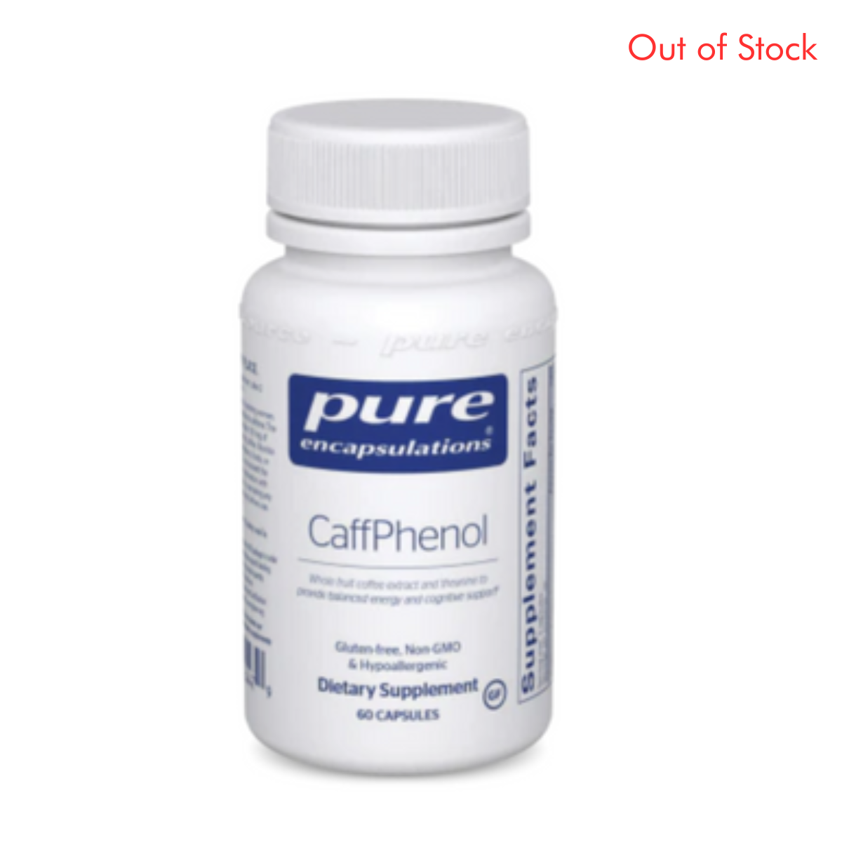 CaffPhenol 60 capsules by Pure Encapsulations