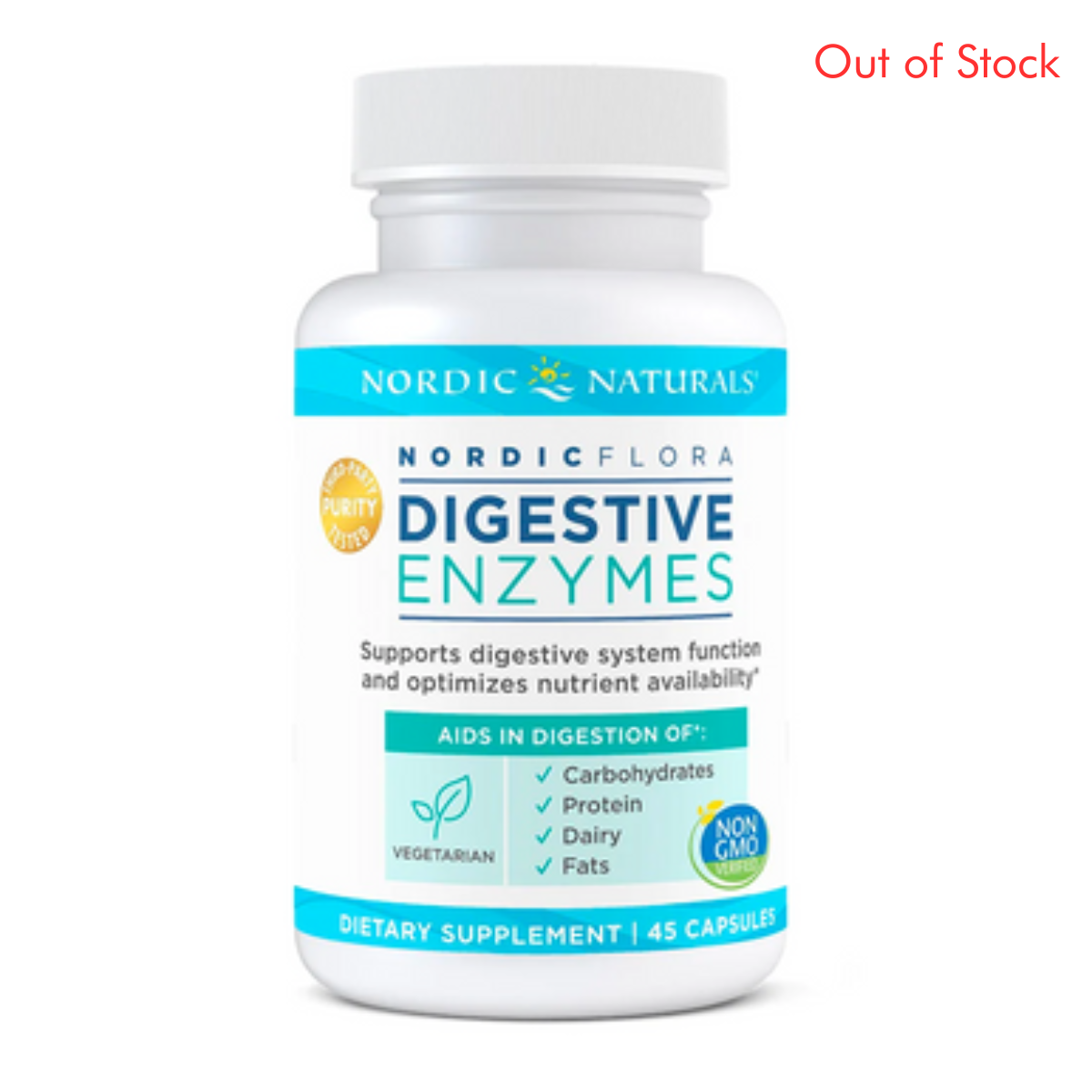 Nordic Flora Digestive Enzymes by Nordic Naturals