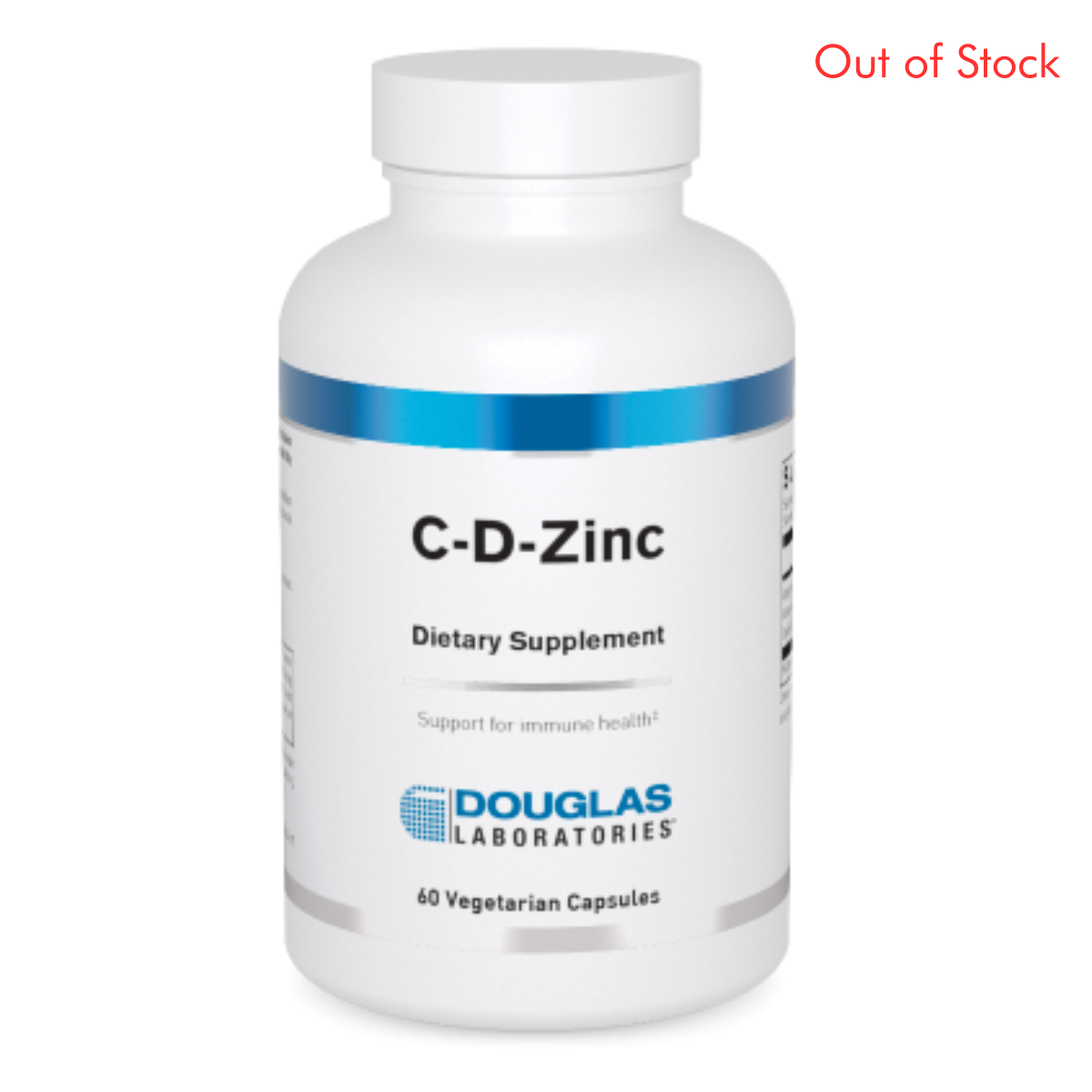 C-D-ZINC 60 count by Douglas Labs