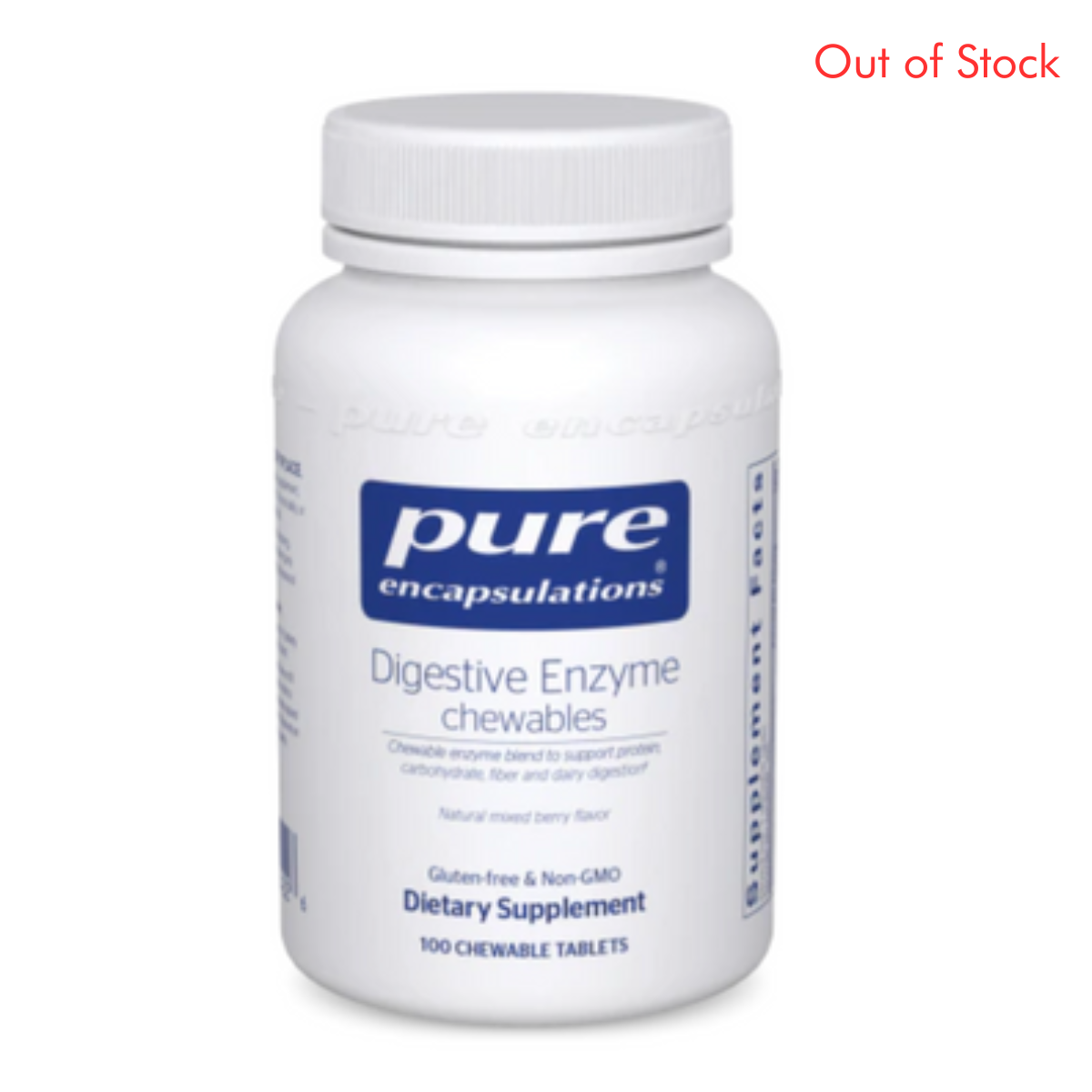 Digestive Enzyme Chewables by Pure Encapsulations
