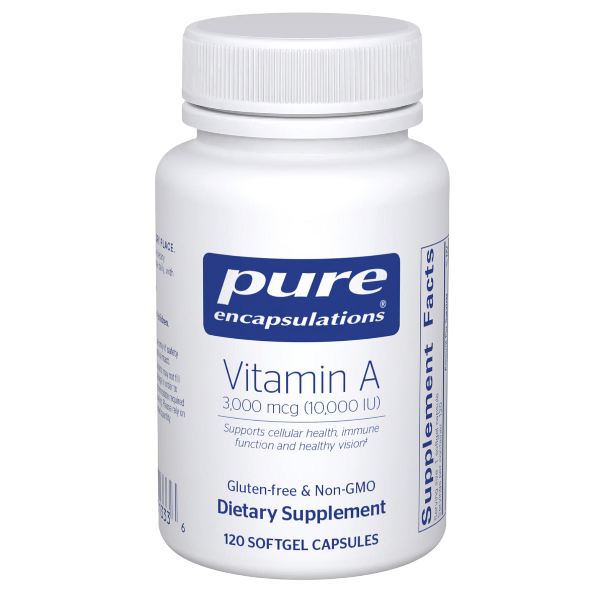 Vitamin A 10,000 IU by Pure Encapsulations