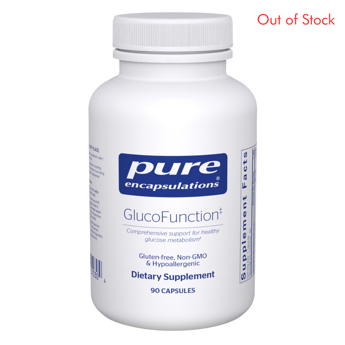 GlucoFunction 90 capsules by Pure Encapsulations