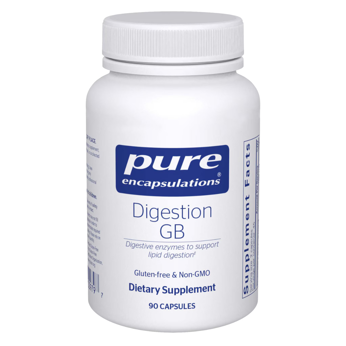 Digestion GB 90 capsules by Pure Encapsulations