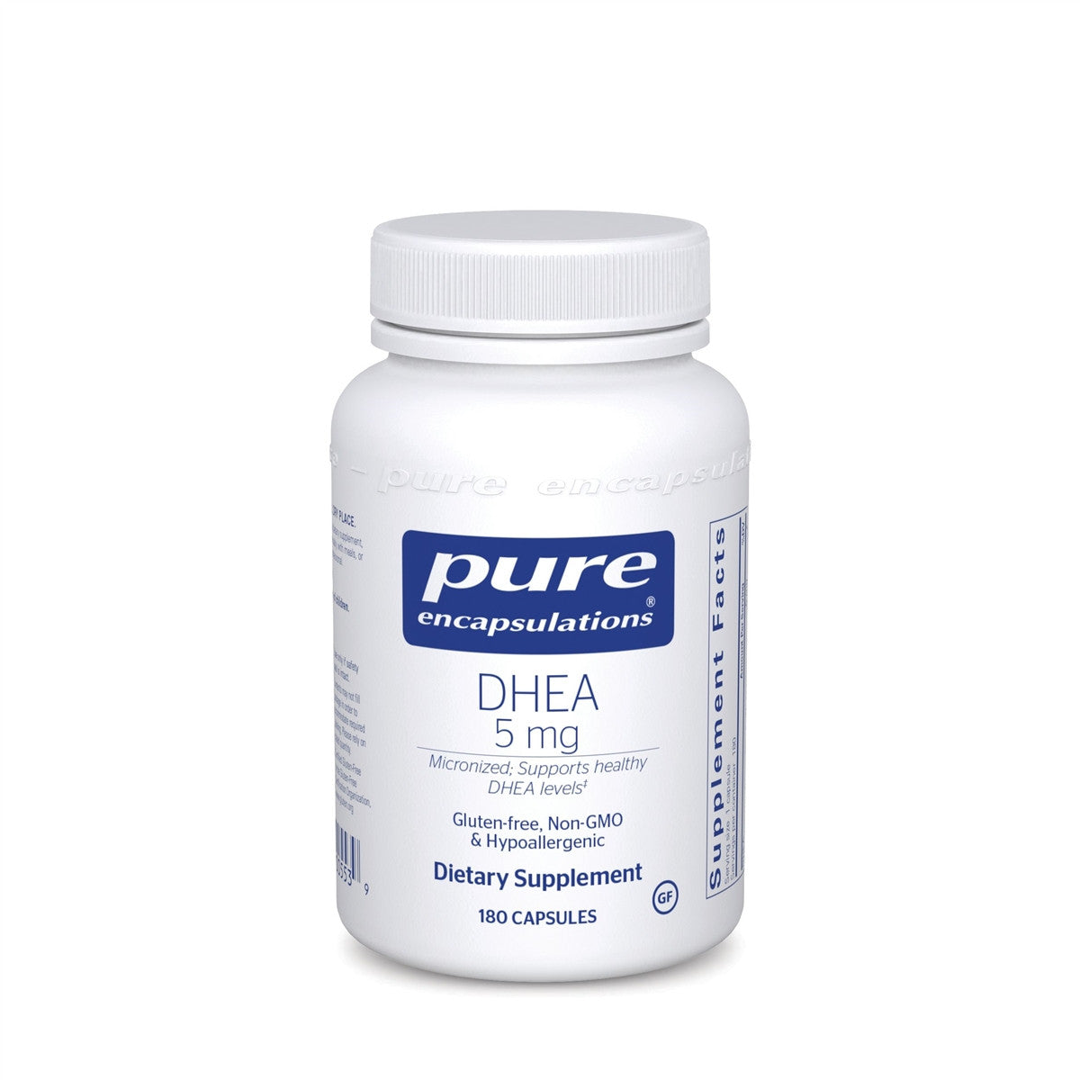 DHEA 5mg 60 capsules by Pure Encapsulations