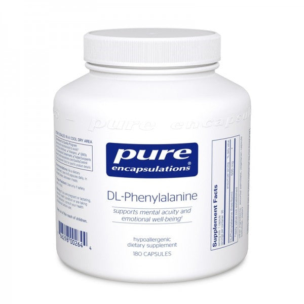 DL-Phenylalanine 180 capsules by Pure Encapsulations