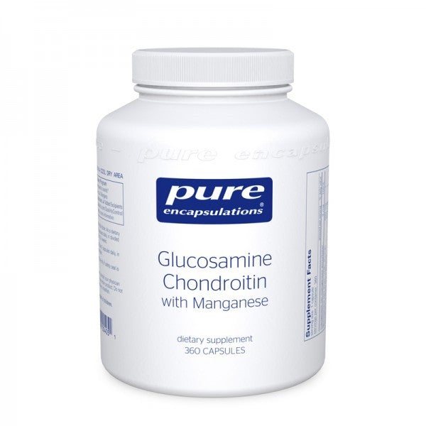 Glucosamine + Chondroitin with Manganese 120 capsules by Pure Encapsulations