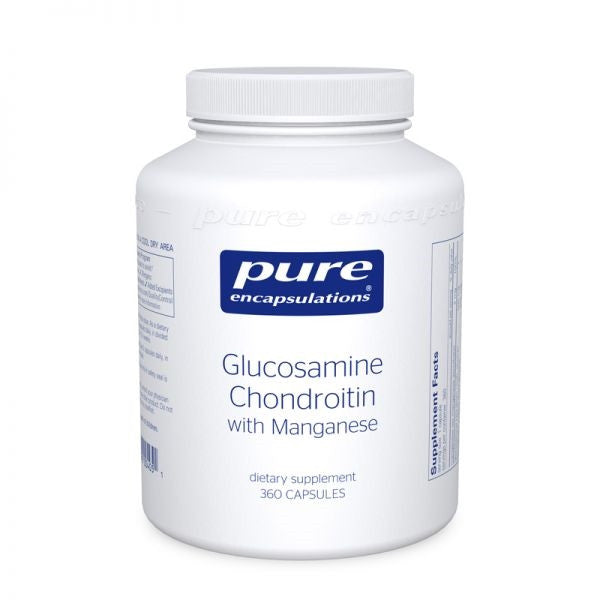 Glucosamine + Chondroitin with Manganese 360 capsules by Pure Encapsulations