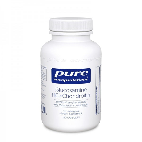 Glucosamine HCl + Chondroitin 120 capsules by Pure Encapsulations