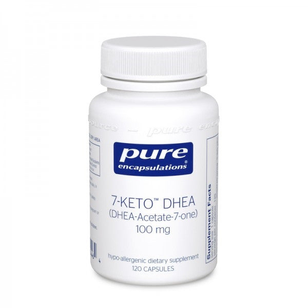 7-KETO DHEA 100mg 120 capsules by Pure Encapsulations