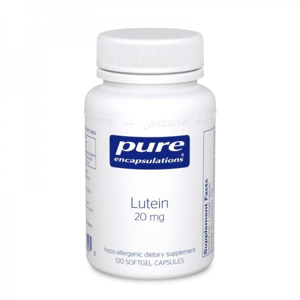 Lutein 20mg 120 capsules by Pure Encapsulations