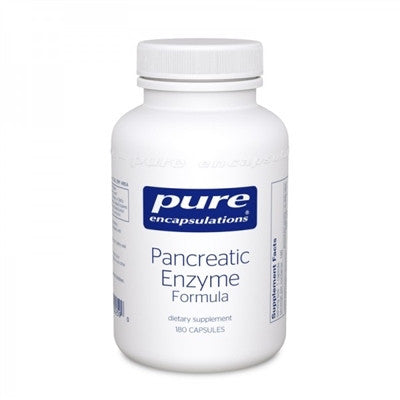 Pancreatic Enzyme Formula by Pure Encapsulations (180 Capsules)
