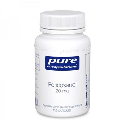 Policosanol 20mg by Pure Encapsulations (120 Capsules)