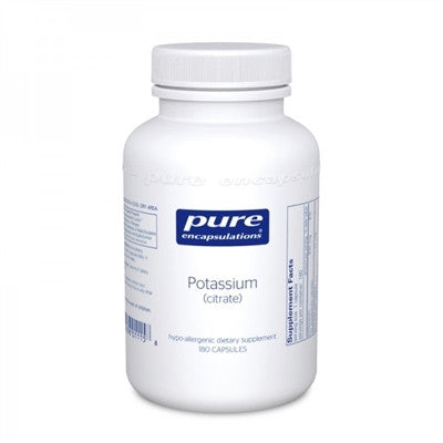 Potassium (citrate) by Pure Encapsulations (180 Capsules)