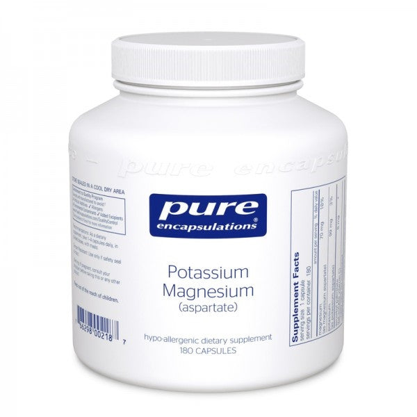 Potassium Magnesium (aspartate) by Pure Encapsulations (180 Capsules)