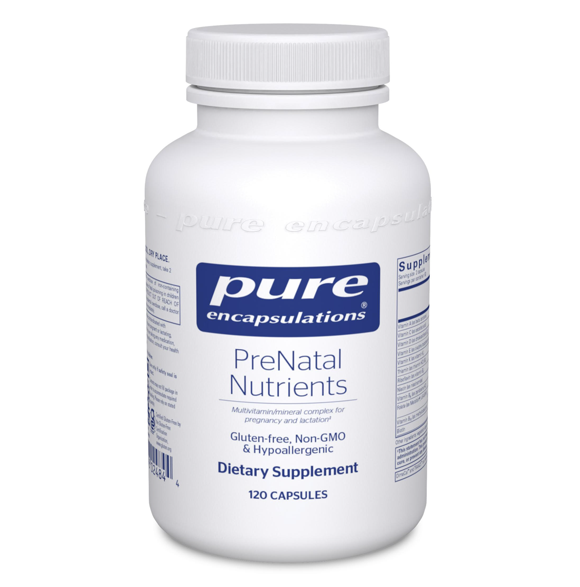 PreNatal Nutrients by Pure Encapsulations (120 Capsules)