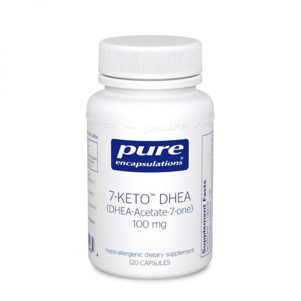 7-KETO DHEA 100mg 60 capsules by Pure Encapsulations