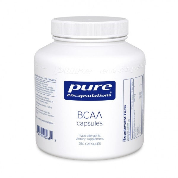 BCAA 250 capsules by Pure Encapsulations