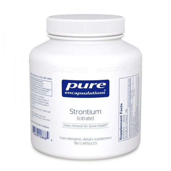 Strontium (citrate) by Pure Encapsulations (90 Capsules)