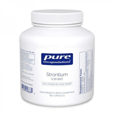 Strontium (citrate) by Pure Encapsulations (180 Capsules)