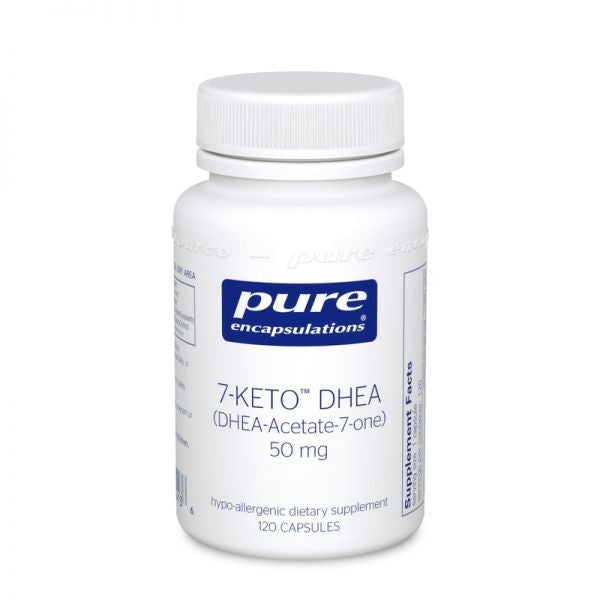 7-KETO DHEA 50mg 60 capsules by Pure Encapsulations