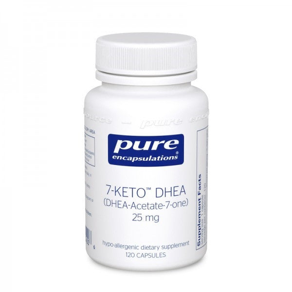 7-KETO DHEA 25mg 120 capsules by Pure Encapsulations