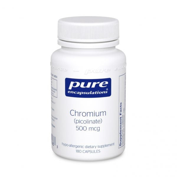 Chromium (picolinate) 500mcg 60 capsules by Pure Encapsulations
