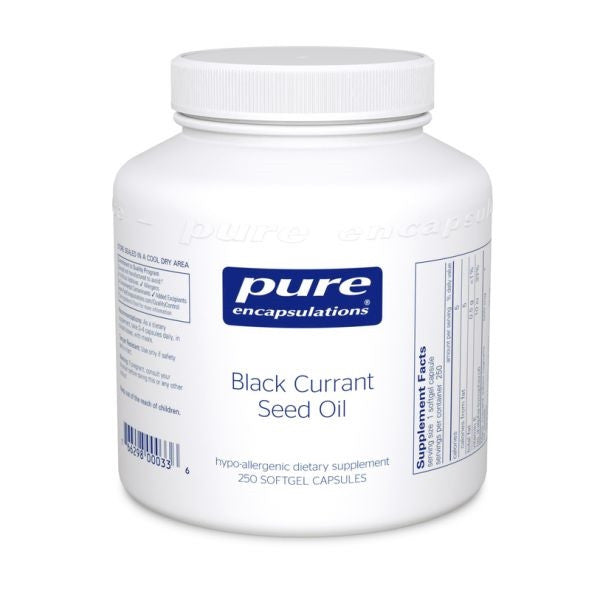 Black Currant Seed Oil 250 capsules by Pure Encapsulations