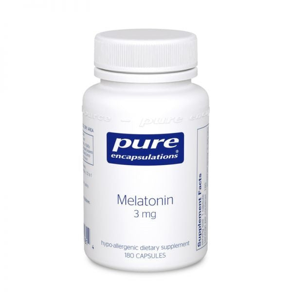 Melatonin 3mg 60 capsules by Pure Encapsulations