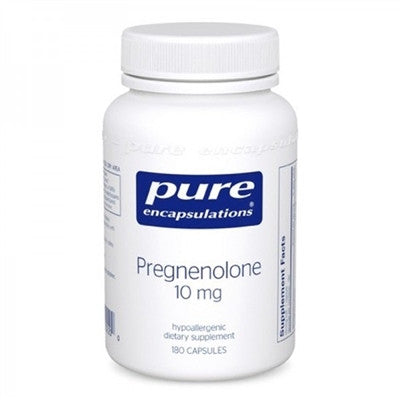 Pregnenolone 10mg by Pure Encapsulations (180 capsules)