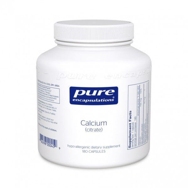 Calcium (citrate) by Pure Encapsulations