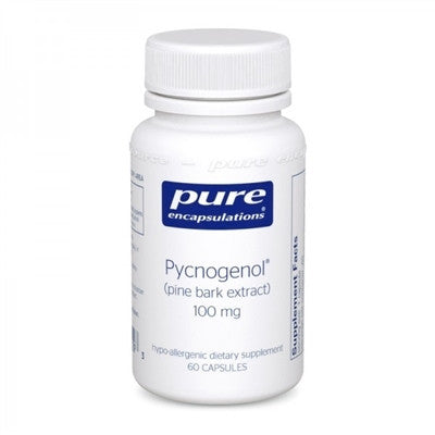 Pycnogenol 100mg by Pure Encapsulations (60 Capsules)