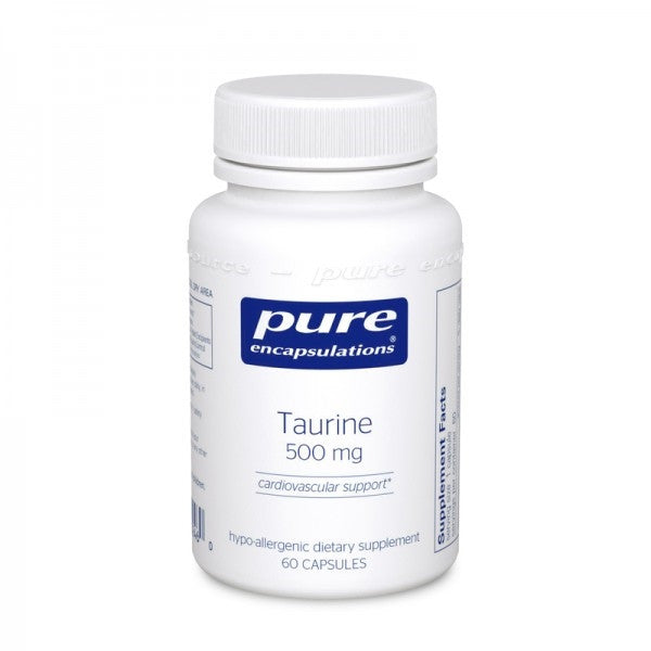 Taurine 500mg by Pure Encapsulations