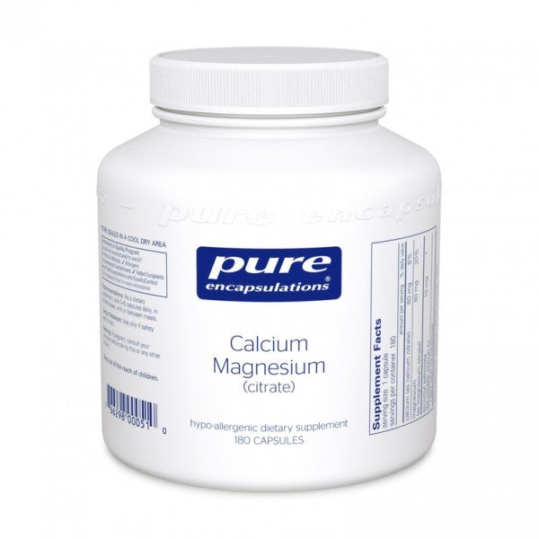 Calcium Magnesium (citrate) 90 capsules by Pure Encapsulations