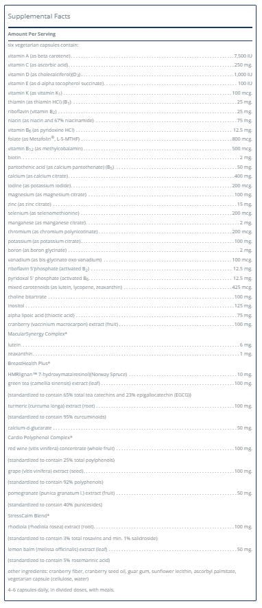 Women's Nutrients by Pure Encapsulations (180 Capsules)
