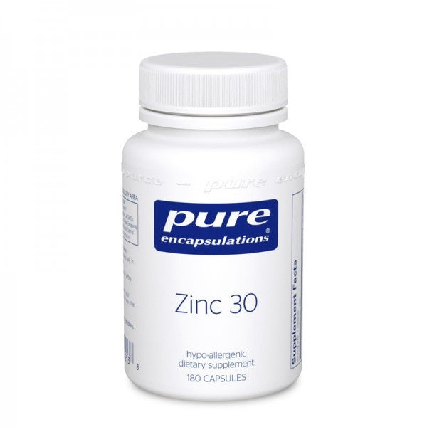 Zinc 30 by Pure Encapsulations (60 Capsules)
