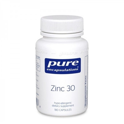 Zinc 30 by Pure Encapsulations (180 Capsules)