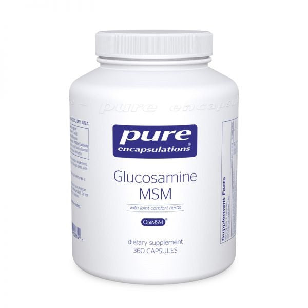 Glucosamine/MSM with joint comfort herbs 360 capsules  by Pure Encapsulations