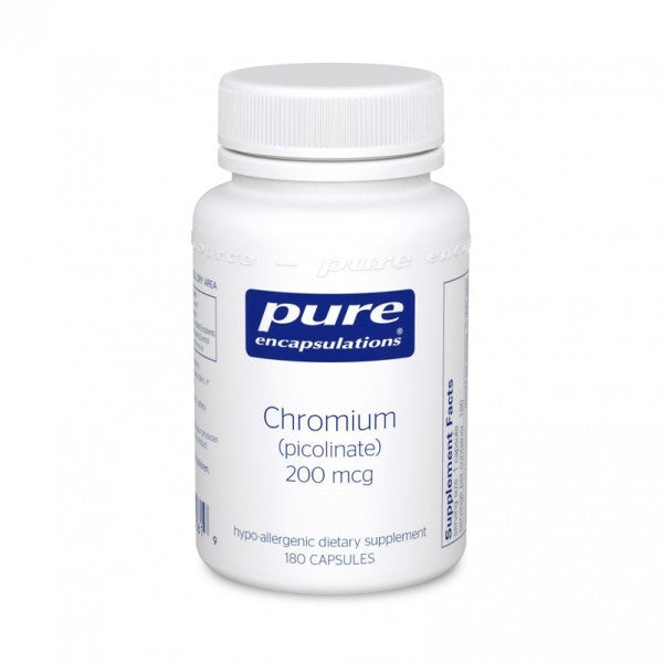 Chromium (picolinate) 200mcg 180 capsules by Pure Encapsulations