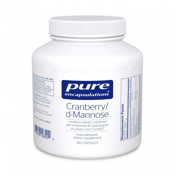 Cranberry/D-Mannose 180 capsules by Pure Encapsulations