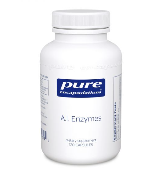 A.I. Enzymes 120 capsules by Pure Encapsulations