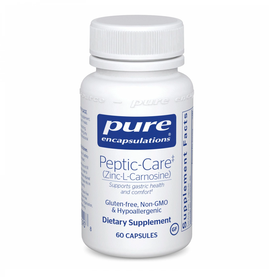 Peptic-Care (Zinc-L-Carnosine) 60's by Pure Encapsulations