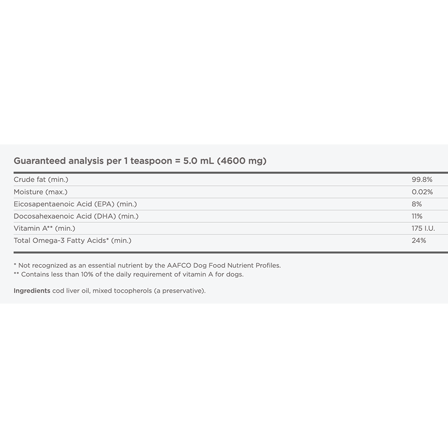 Pet Cod Liver Oil by Nordic Naturals