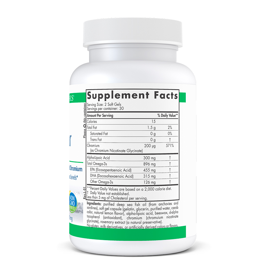 ProOmega Blood Sugar by Nordic Naturals