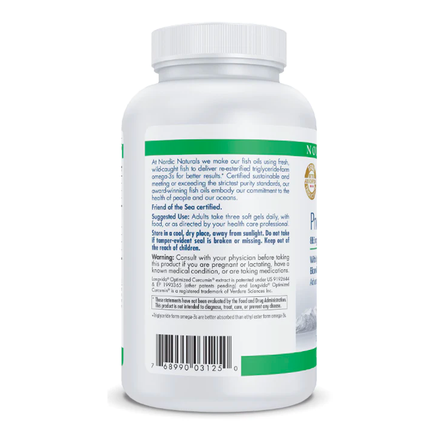 ProOmega Curcumin (formerly ProOmega CRP) by Nordic Naturals