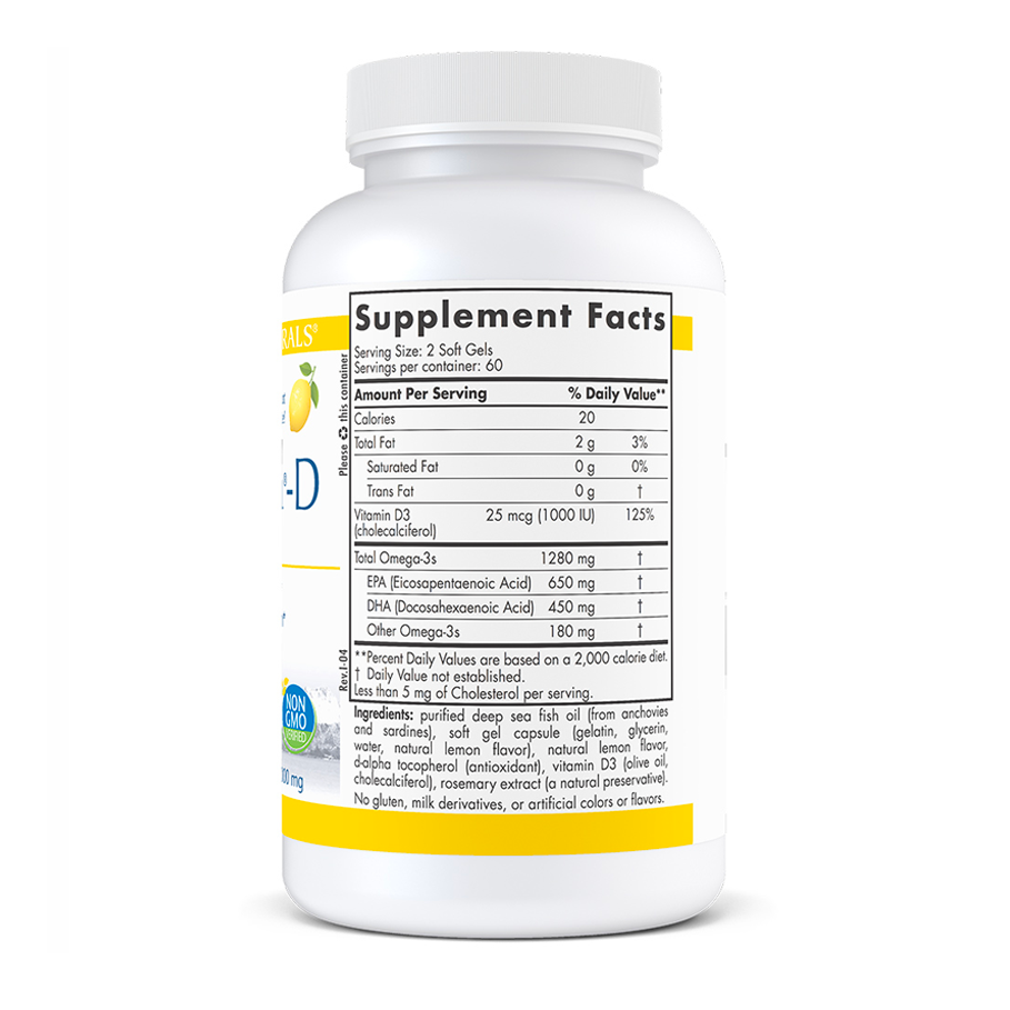 ProOmega-D 120 ct by Nordic Naturals